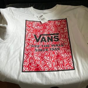 Vans T-shirt.  New.  Xl boys